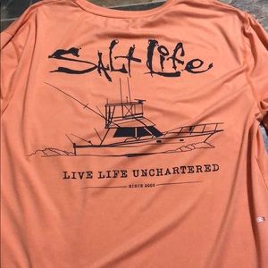 Men’s long sleeve SALT LIFE t shirt